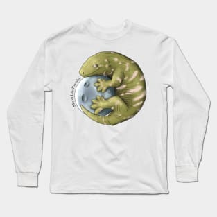 Leachianus Hugging Moon Long Sleeve T-Shirt